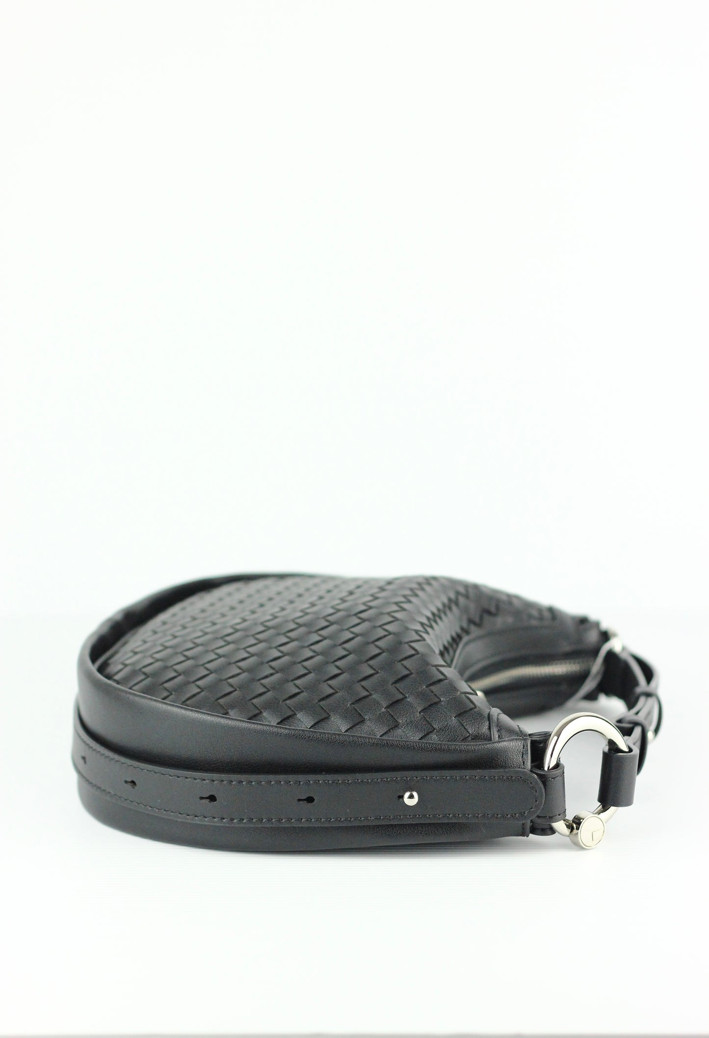 JUDITH Cowhide Leather Bag in BLACK