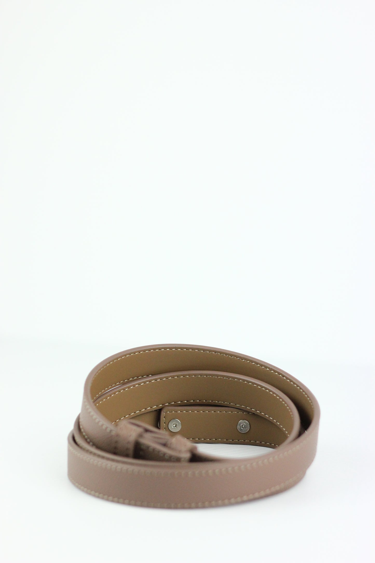 Lanna Belt in Genuine Leather. Khaki
