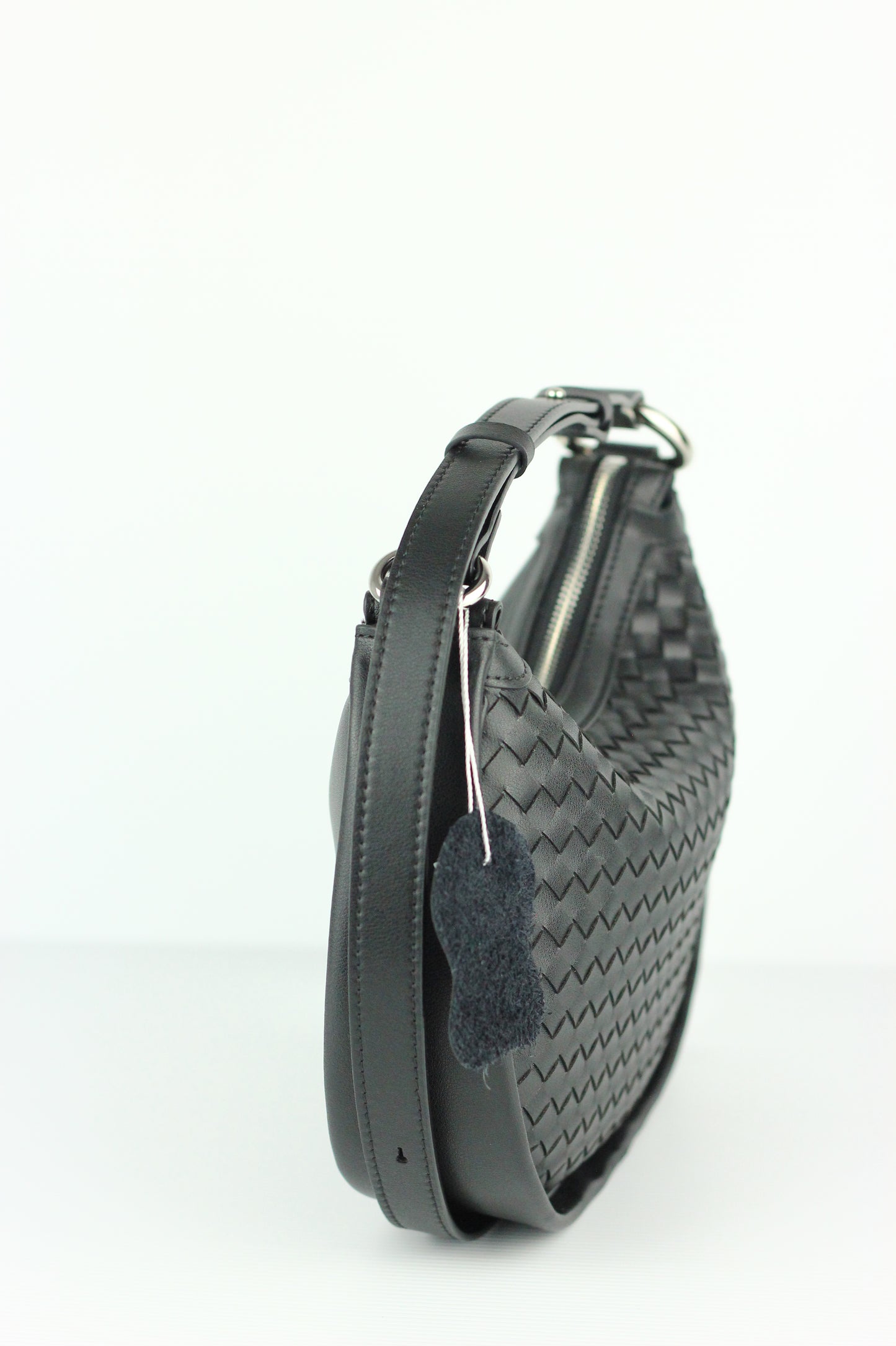 JUDITH Cowhide Leather Bag in BLACK