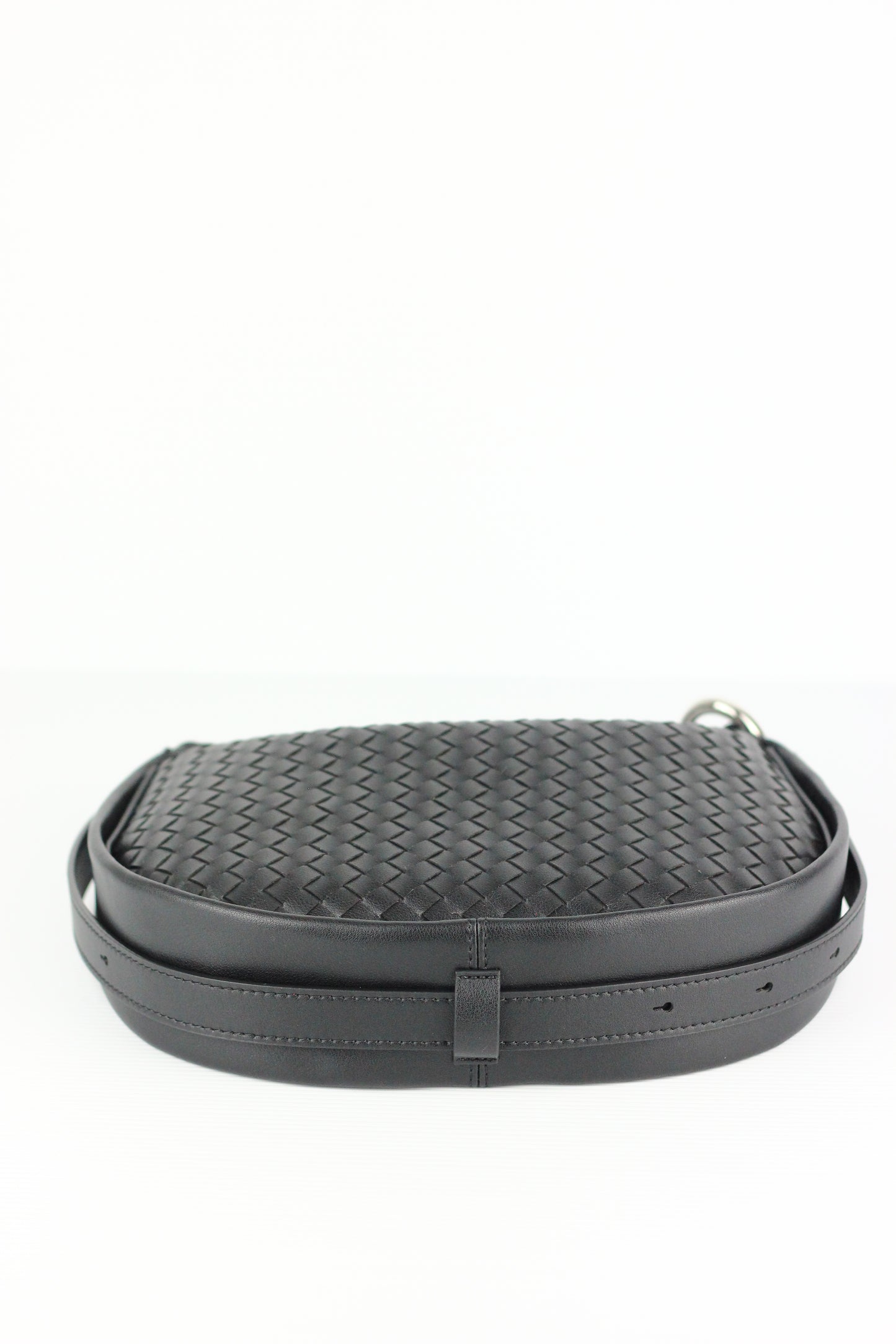 JUDITH Cowhide Leather Bag in BLACK