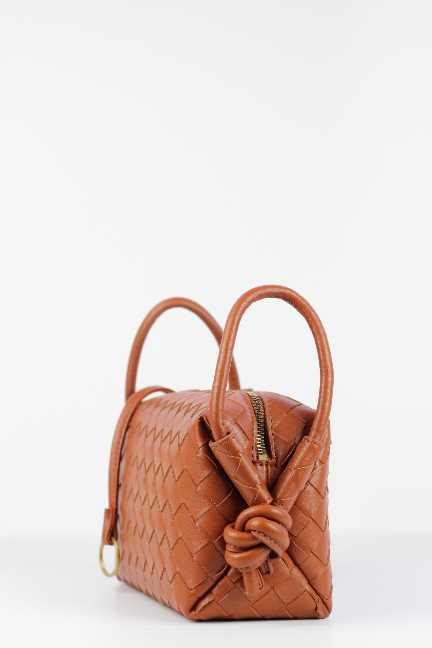 Candace Mini Camera Bag in Cognac