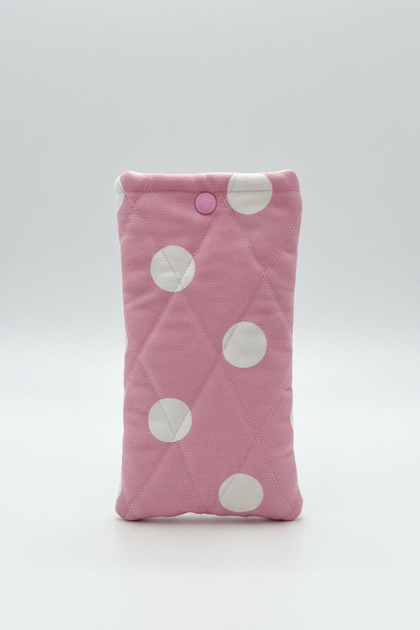 Sunnies Sleeve in Pink Polka