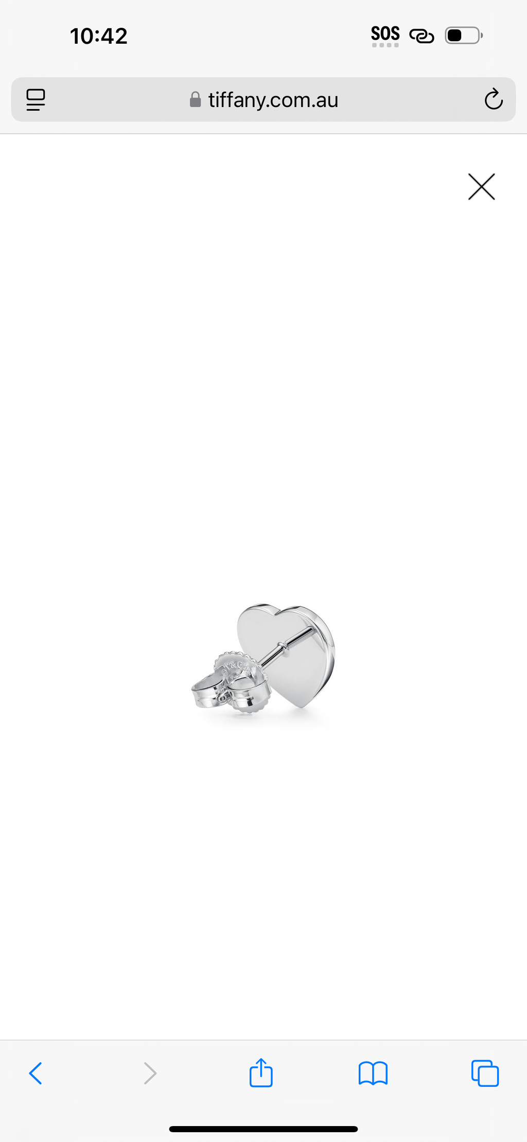 TFNY Heart Earrings