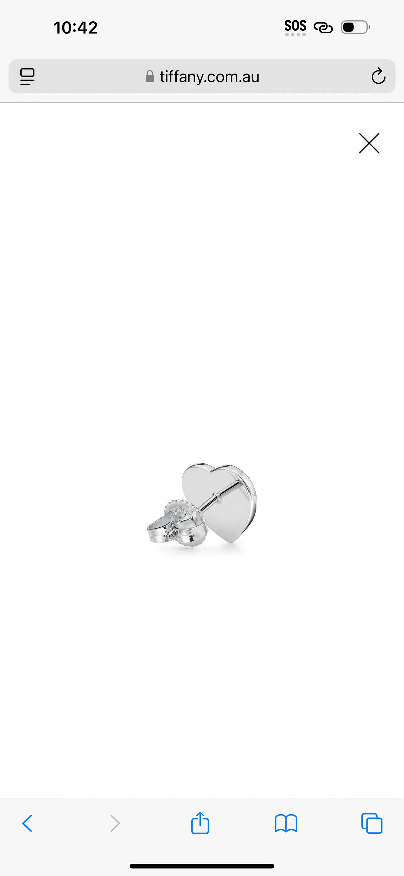 TFNY Heart Earrings