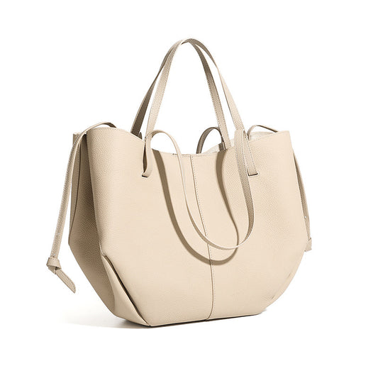 [PREORDER] Ruth in Genuine Leather - Chalk