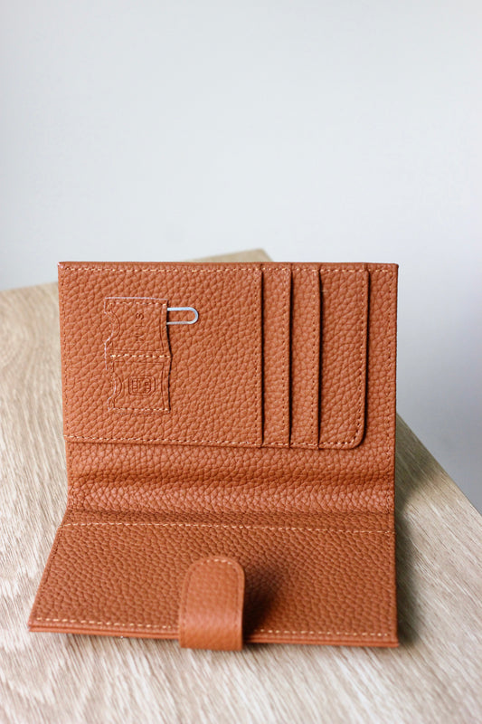 Grace Passport Holder in Genuine Leather