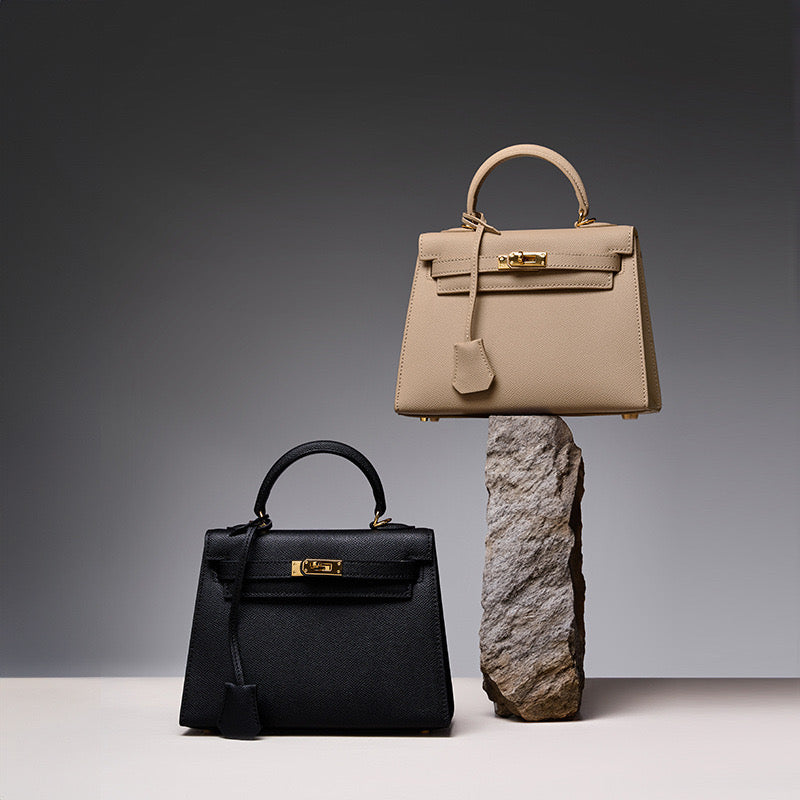 [PREORDER] Queen Bag in Black Genuine Leather