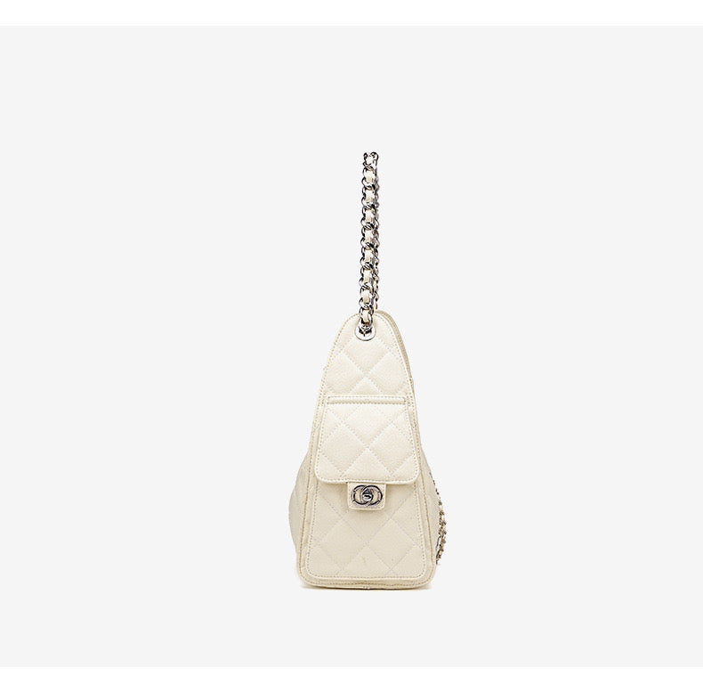 Abigail Bag in Genuine Leather, 25cm