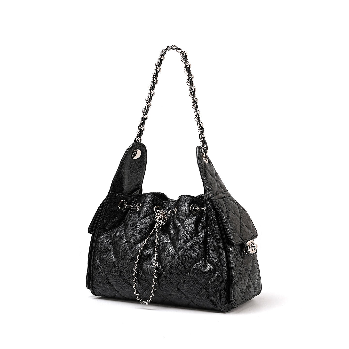 Abigail Bag in Genuine Leather, 25cm