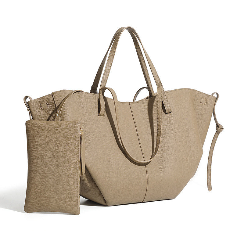 [PREORDER] Ruth in Genuine Leather - Beige