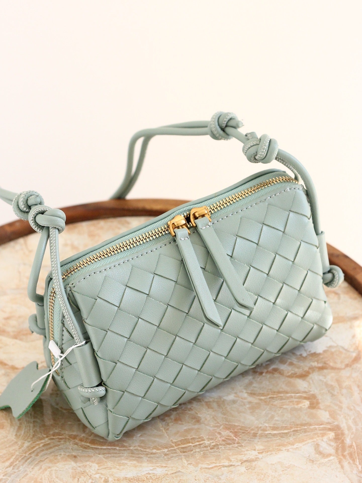 CARHEN Bag in Genuine Leather, Mint