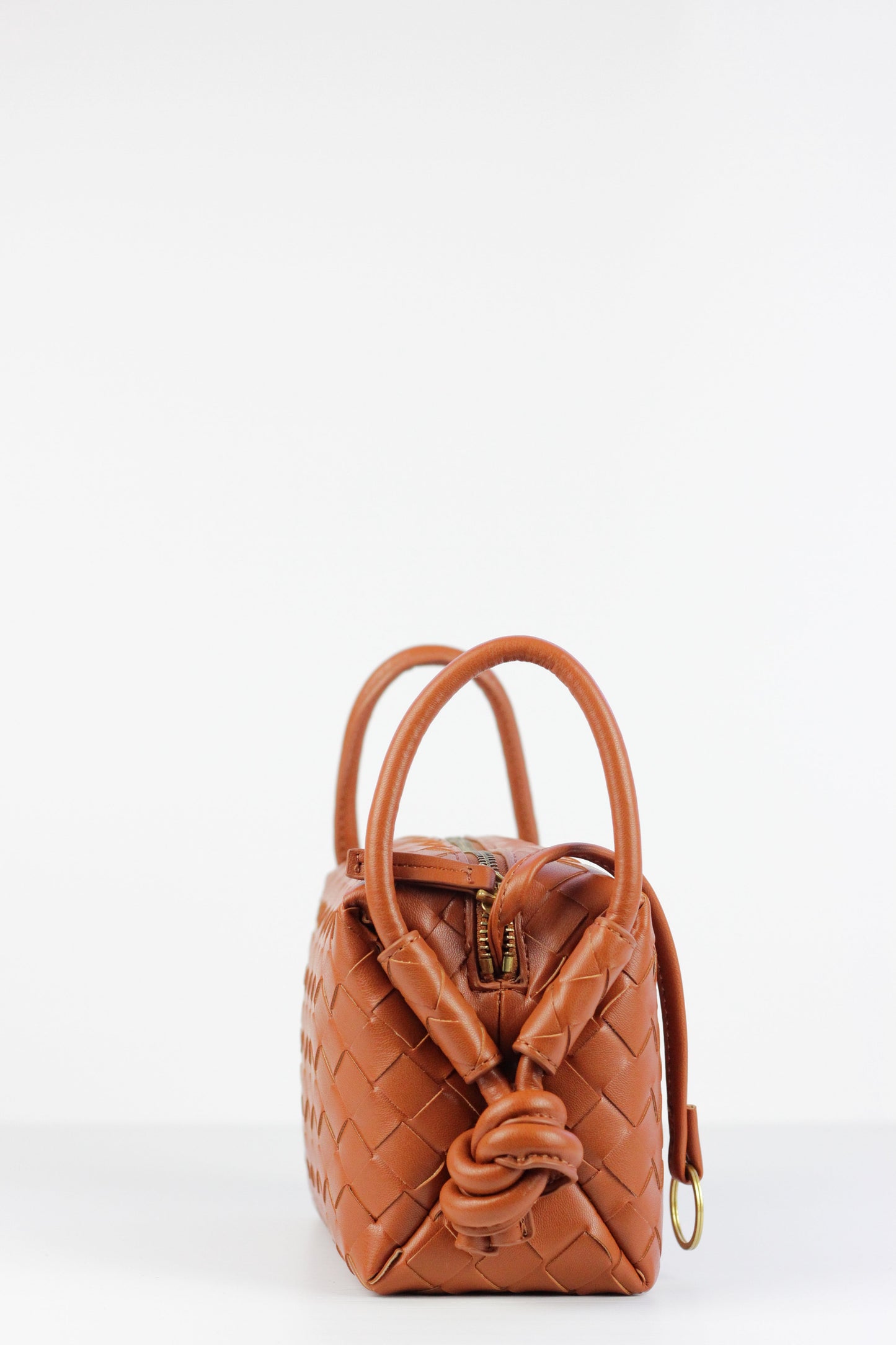 Candace Mini Camera Bag in Cognac