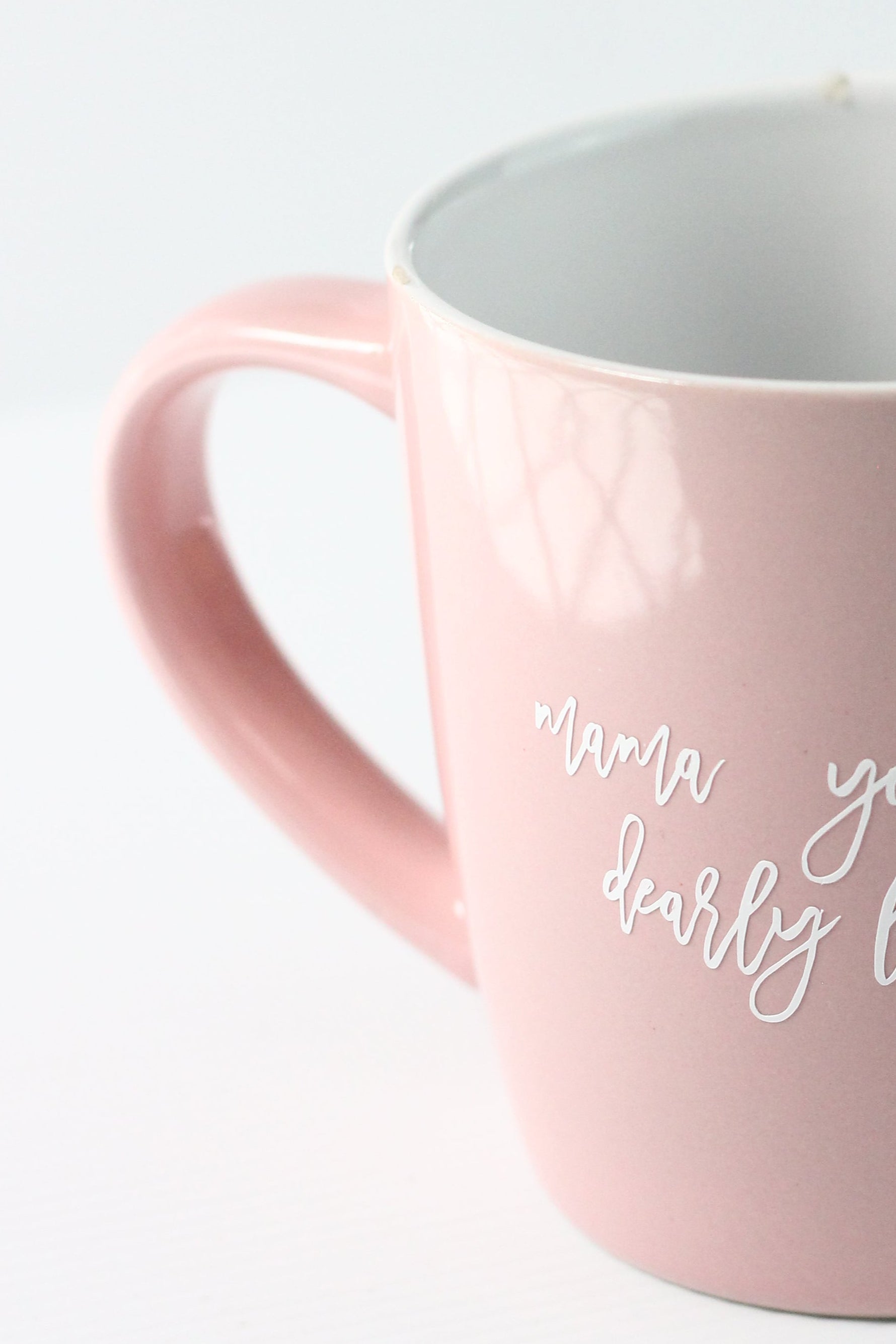 Personalised Mug Gift Set 350ML– Pink
