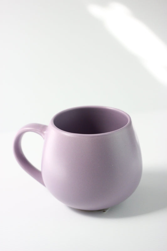 Personalised Mug Gift Set 450ML– Purple