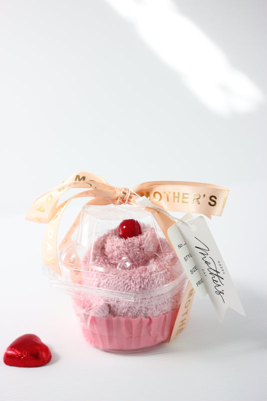 *Add Ons - Organic Cotton Towel Cupcake