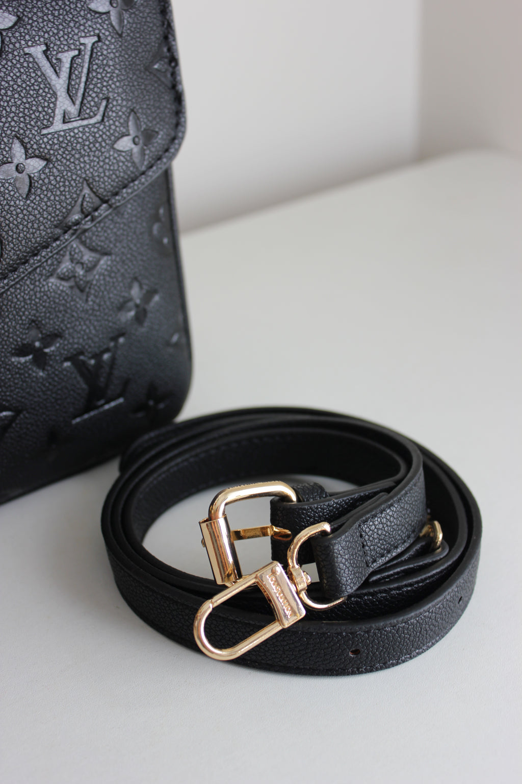 LOU Leather Crossbody Bag