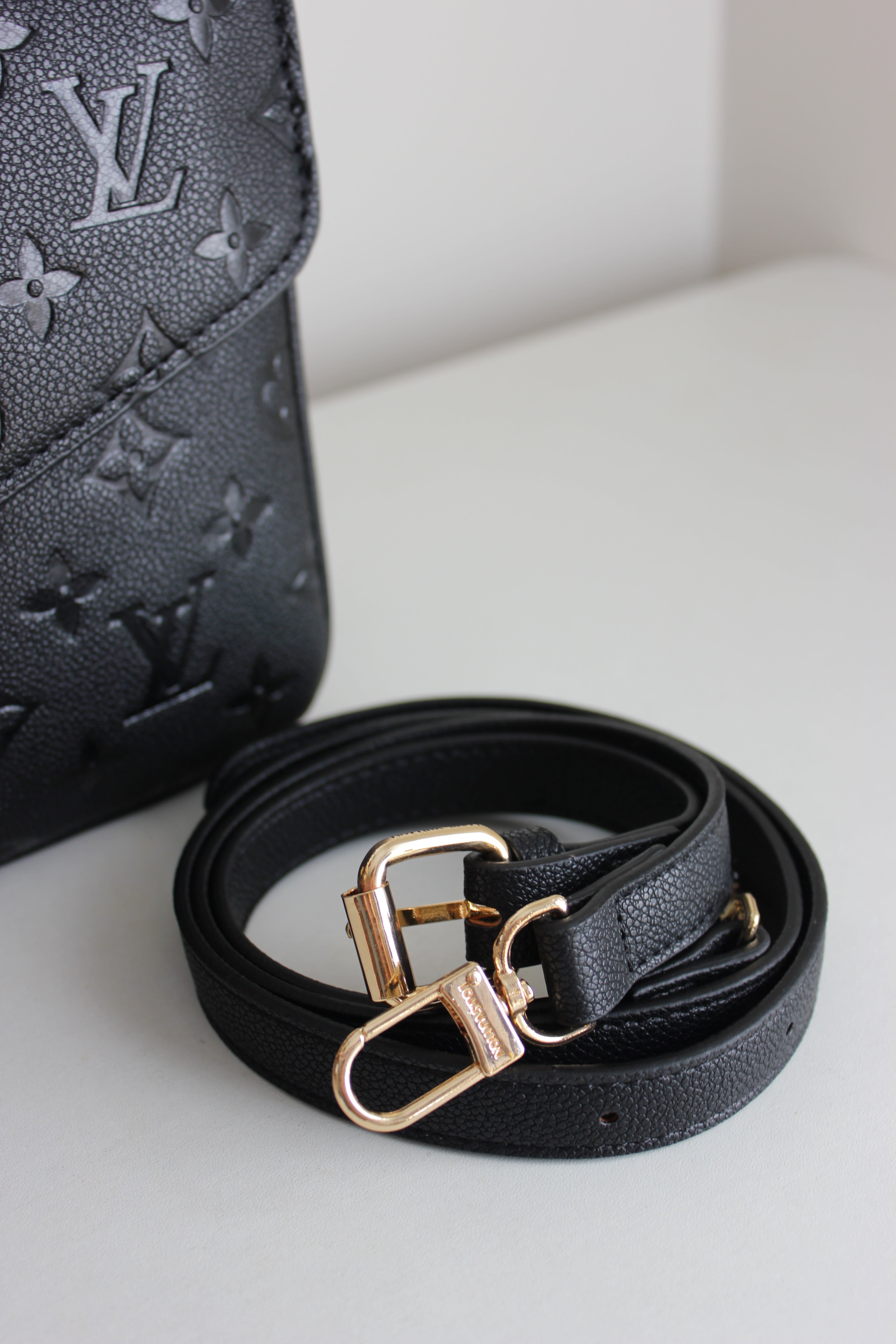 LOU Leather Crossbody Bag