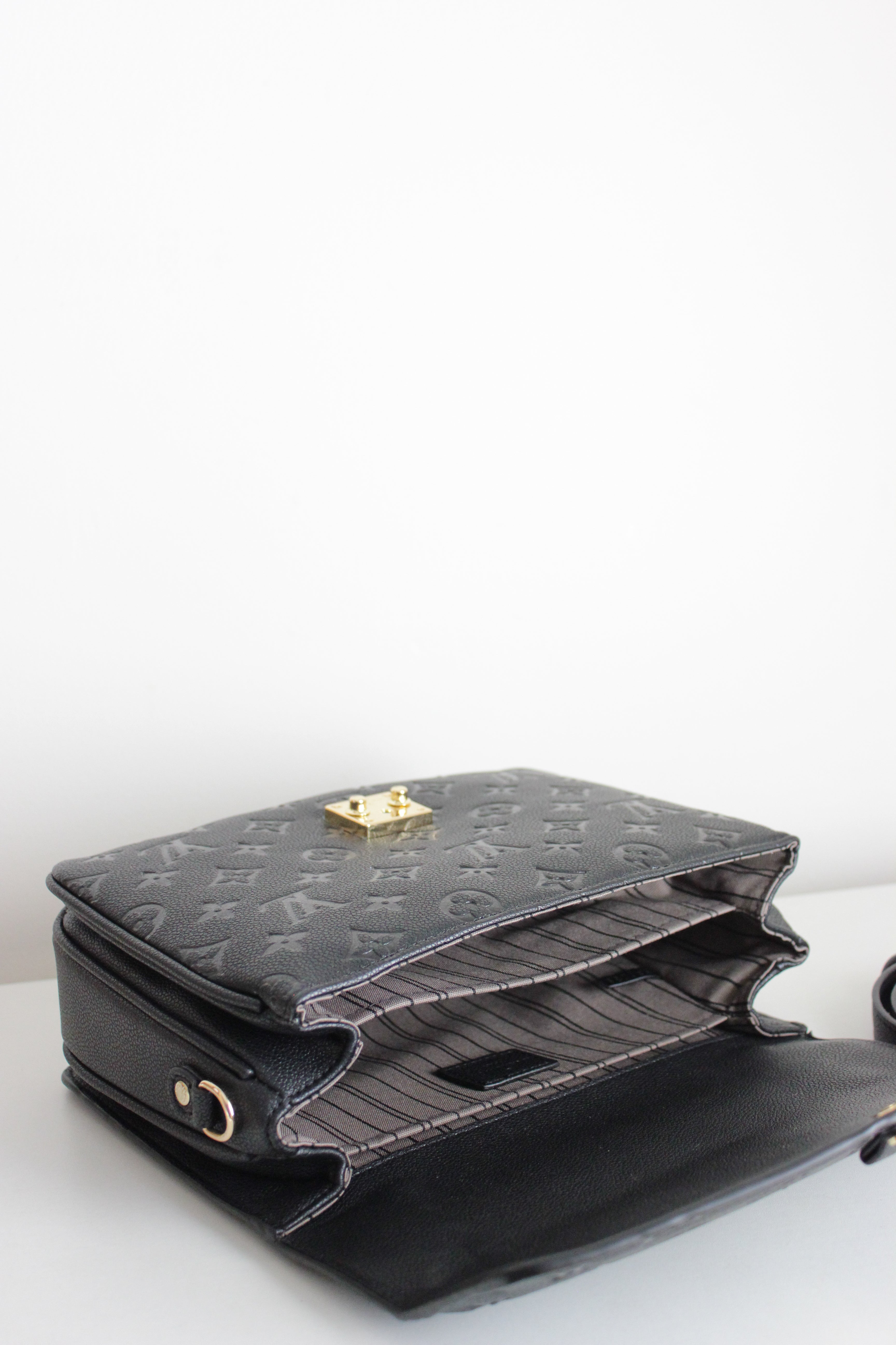 LOU Leather Crossbody Bag