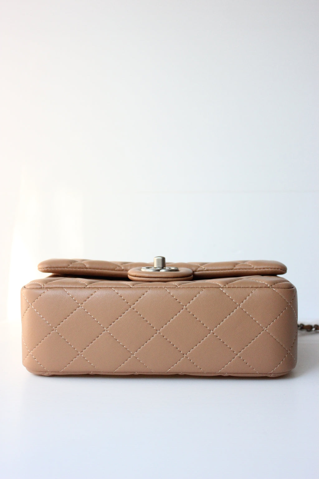 CHNL Beige Quilted Bag