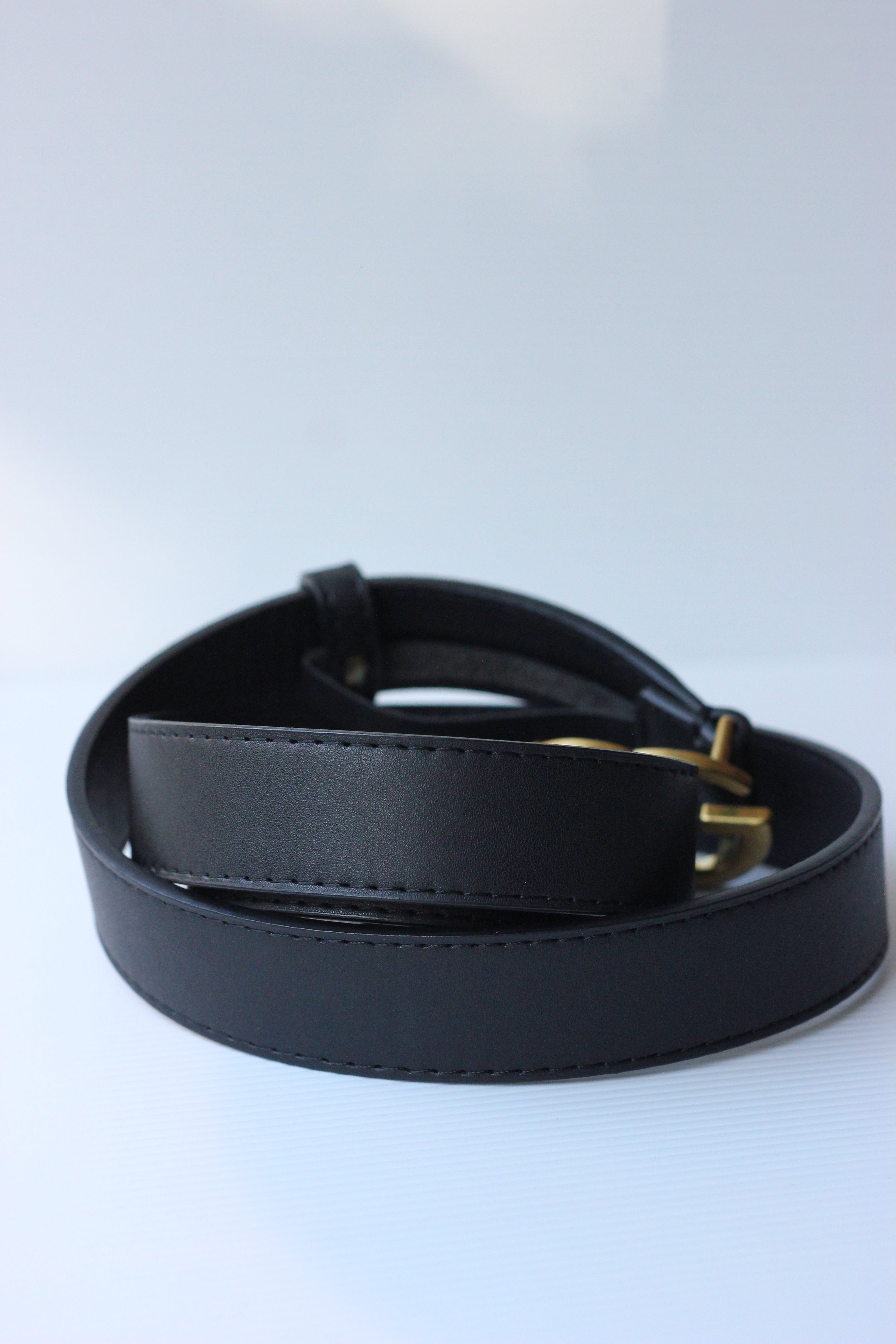 Leather Logo Belt
