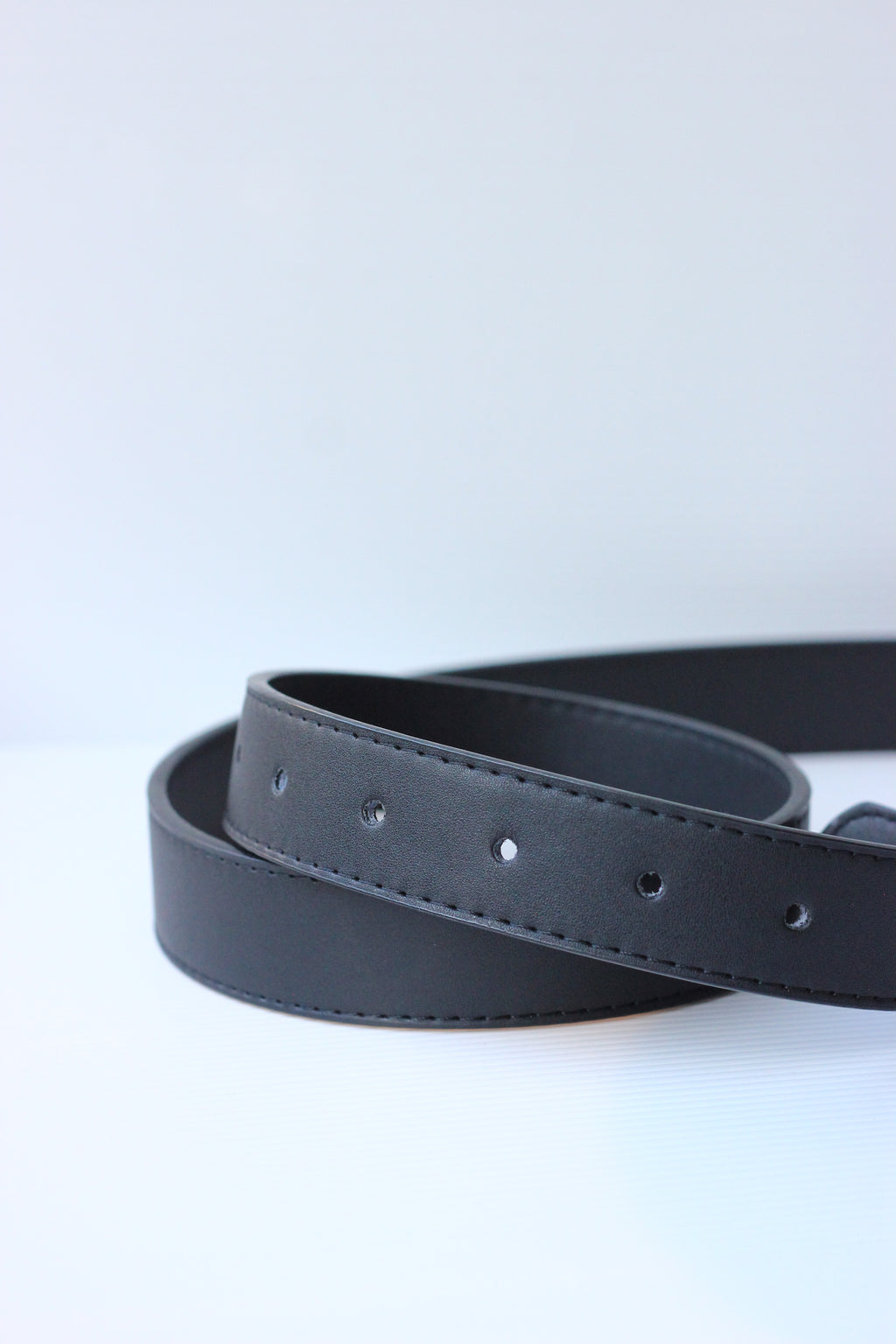 Leather Logo Belt