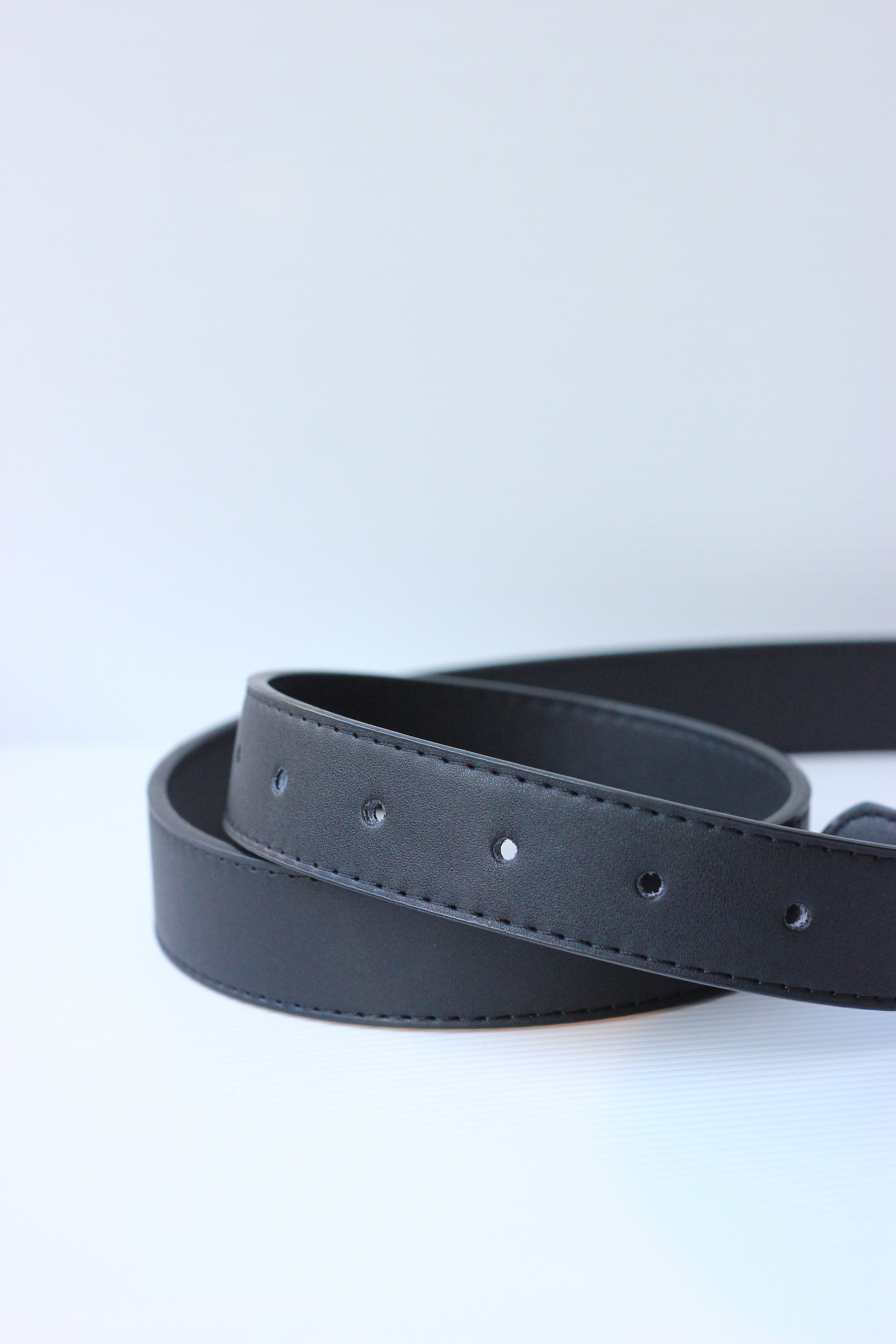 Leather Logo Belt