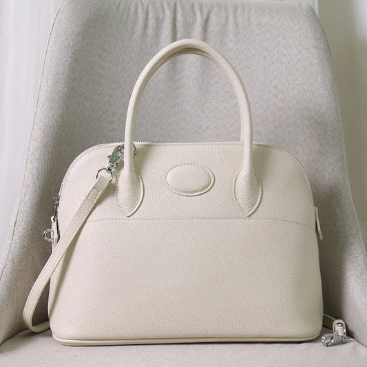 Valeri Bag in Genuine Leather, 31cm