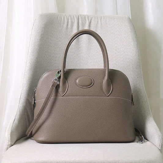 Valeri Bag in Genuine Leather, 27cm