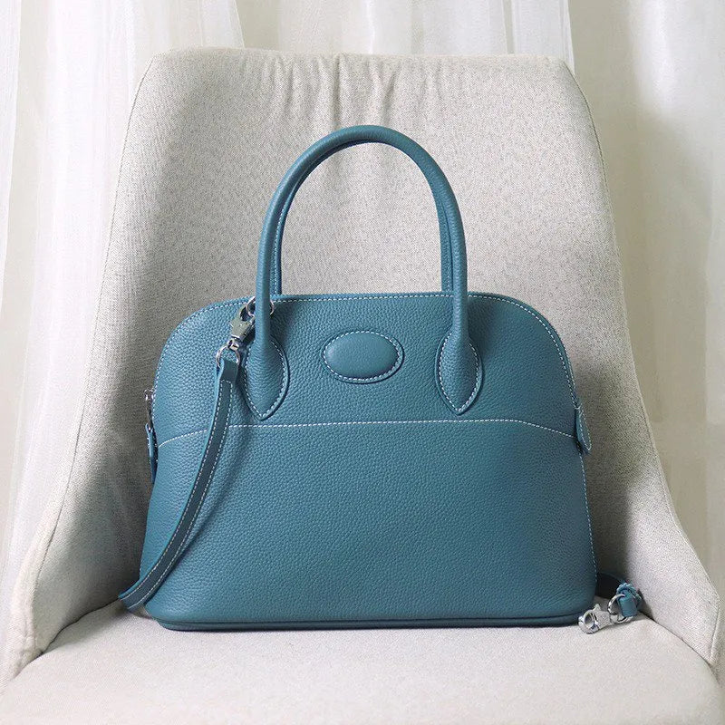 Valeri Bag in Genuine Leather, 27cm